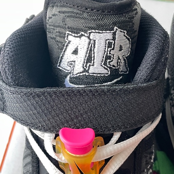 Size 9 - Nike Air Force 1 Mid x Off-White Black 2022 DO6290-001 main image 9